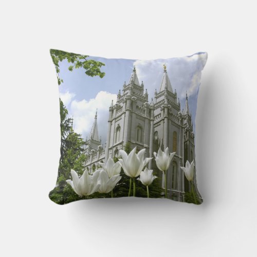 SLC LDS Temple Pillow