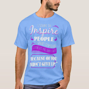 SLE Awareness Lupus Butterfly Rash Cure Purple Rib T-Shirt