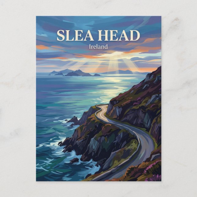 Slea Head Drive Ireland Postcard (Front)
