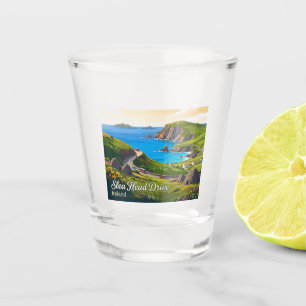 Slea Head Drive Ireland Shot Glass