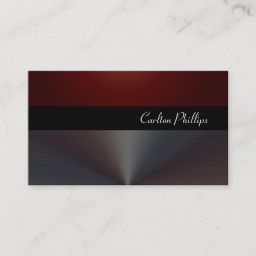 Sleak + clean business cards