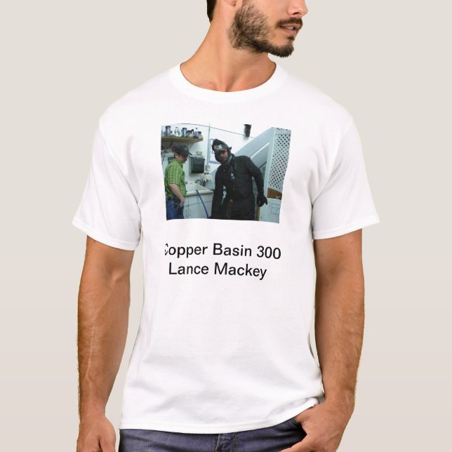 Sled dog musher Lance Mackey T-Shirt (Front)