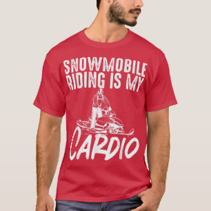Sled Motor Winter Sports Snowmobile Riding 659 T-Shirt