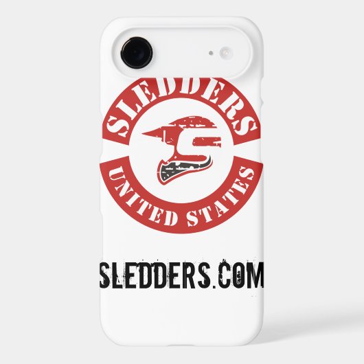 Sledders.com iPod "Colors" Emblem Hard Case (Back)