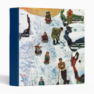 Sledding and Digging Out Binder