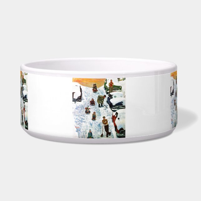 Sledding and Digging Out Bowl (Front)