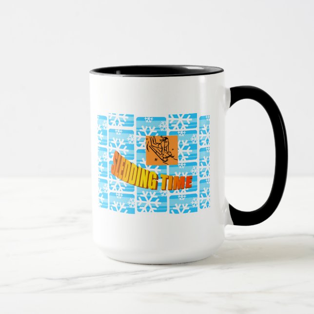 Sledding Mug (Right)