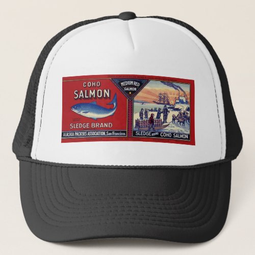 Sledge Coho Salmon Trucker Hat