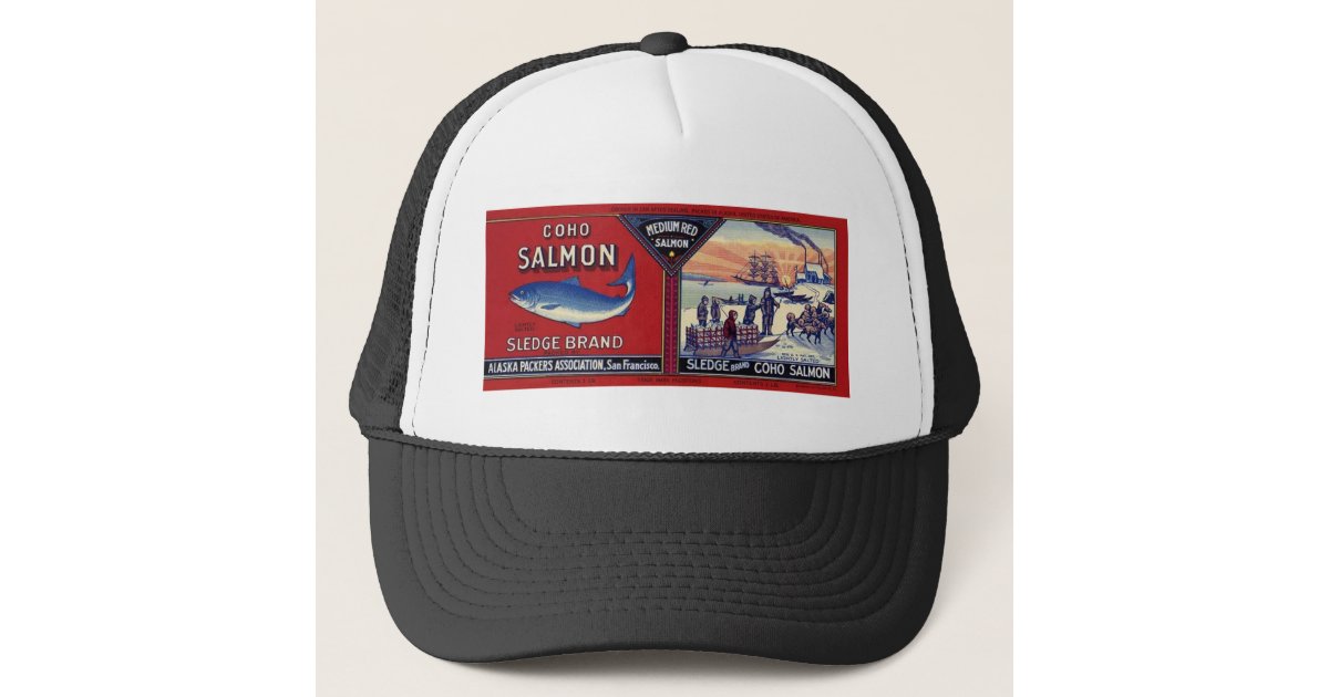 Coho Salmon Trucker Hat