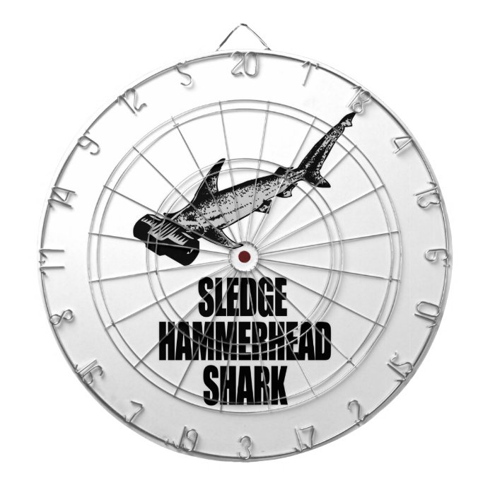 Sledge Hammerhead Shark Dart Board