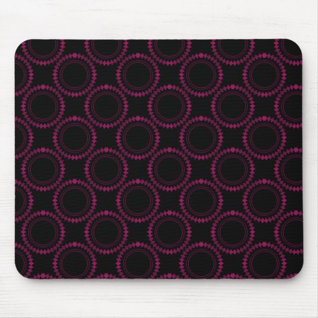 Sleek and Polished Mousepad, Magenta Mouse Pad (Front)