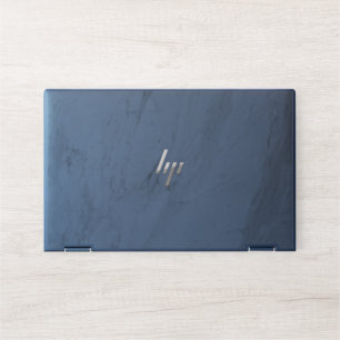 Sleek and Sophisticated Black Marble Laptop HP Laptop Skin