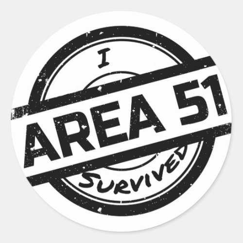 sleek area 51 sticker