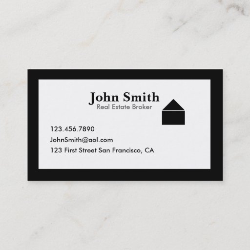Customizable Sleek Black Business Cards