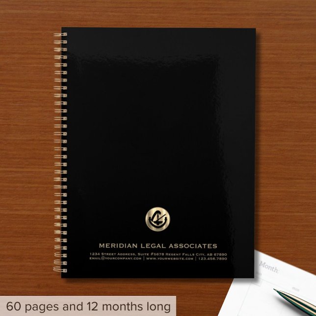 Sleek Black Business Planner (Creator Uploaded)
