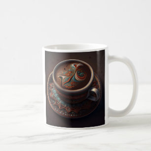 "Sleek Black Minimalist Design Everyday Comfort" Coffee Mug