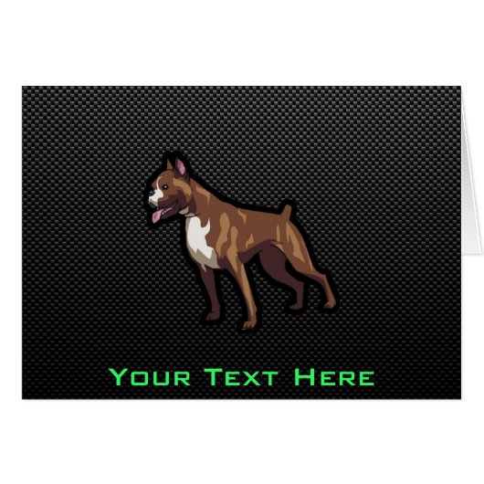 Sleek Boxer Cards (Front Horizontal)