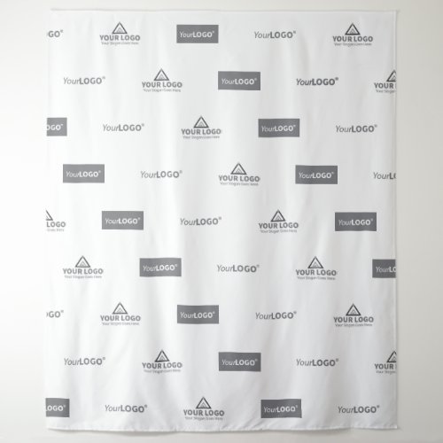 Sleek Business Logo Step and Repeat Event Backdrop