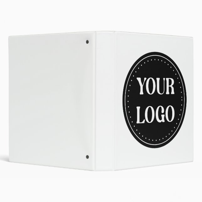 Sleek, contemporary, polished,& customizable 3 ring binder (Background)