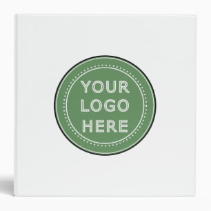 Sleek, contemporary, polished,& customizable. 3 ring binder