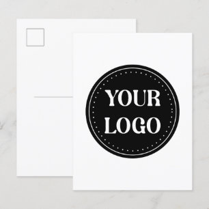 Sleek, contemporary, polished,& customizable announcement postcard