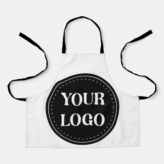 Sleek, contemporary, polished,& customizable apron (Front)