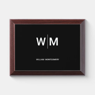 Sleek, contemporary, polished, & customizable. award plaque