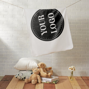 Sleek, contemporary, polished,& customizable baby blanket