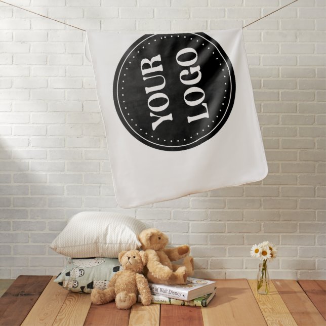 Sleek, contemporary, polished,& customizable baby blanket (In Situ)