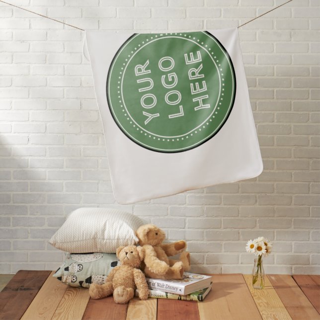 Sleek, contemporary, polished,& customizable. baby blanket (In Situ)