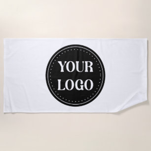 Sleek, contemporary, polished,& customizable beach towel