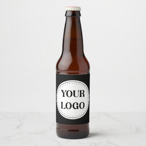  Sleek contemporary polished customizable Beer Bottle Label