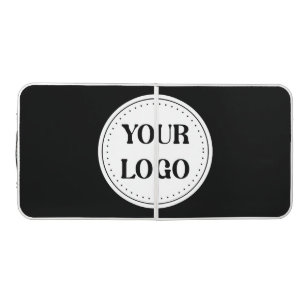 Sleek, contemporary, polished,& customizable. Beer Pong Table