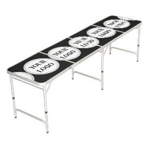 Sleek, contemporary, polished,& customizable. Beer Pong Table