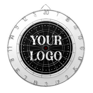 Sleek, contemporary, polished,& customizable dart board