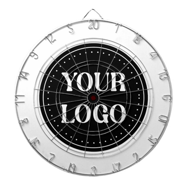Sleek, contemporary, polished,& customizable dart board (Front)