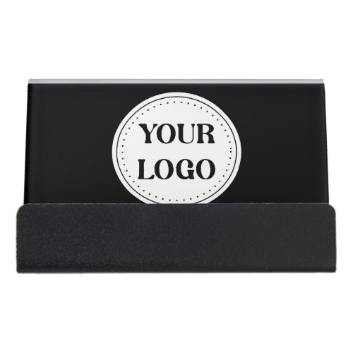  Sleek contemporary polished customizable Desk Business Card Holder