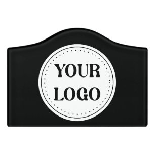  Sleek, contemporary, polished,& customizable. Door Sign