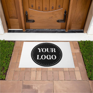 Sleek, contemporary, polished,& customizable doormat