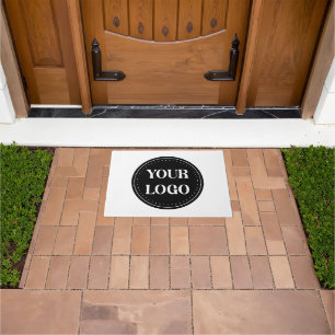 Sleek, contemporary, polished,& customizable doormat