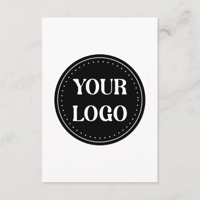 Sleek, contemporary, polished,& customizable enclosure card (Front)