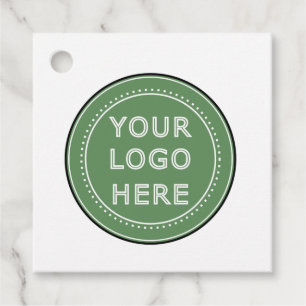 Sleek, contemporary, polished,& customizable. favor tags