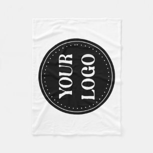 Sleek, contemporary, polished,& customizable fleece blanket