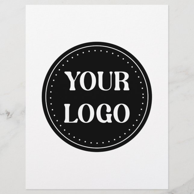 Sleek, contemporary, polished,& customizable flyer (Front)