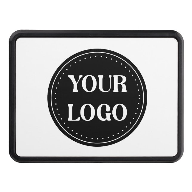 Sleek, contemporary, polished,& customizable hitch cover (Front)