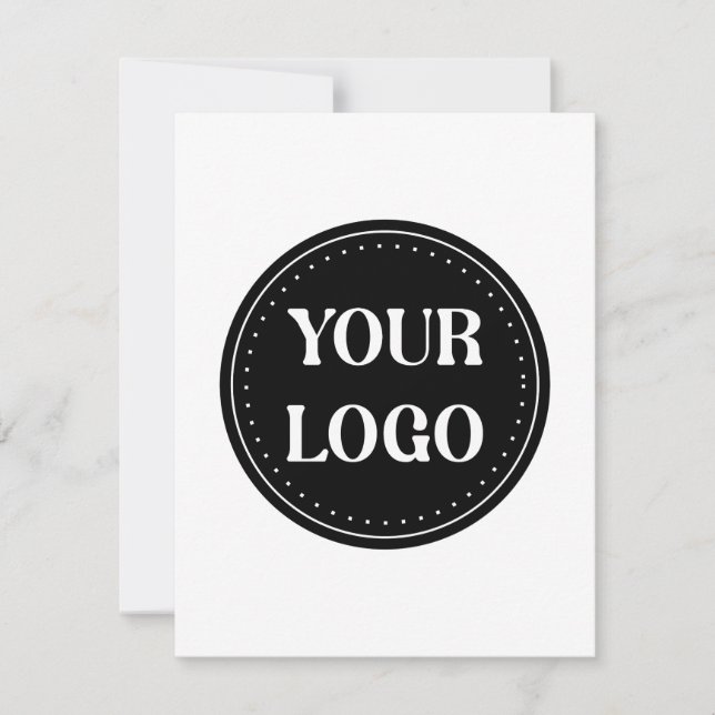 Sleek, contemporary, polished,& customizable holiday card (Front)
