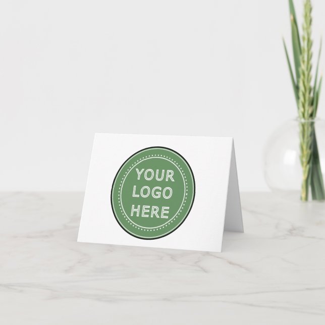 Sleek, contemporary, polished,& customizable. holiday card (Front)
