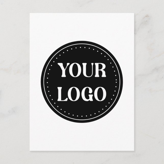 Sleek, contemporary, polished,& customizable invitation postcard (Front)