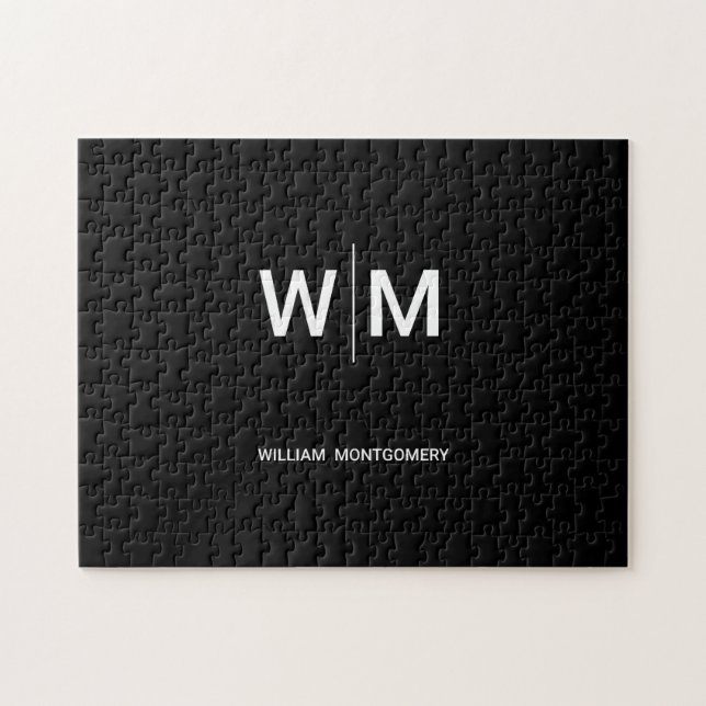 Sleek, contemporary, polished, & customizable. jigsaw puzzle (Horizontal)