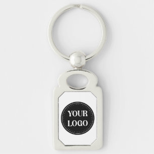 Sleek, contemporary, polished,& customizable. keychain